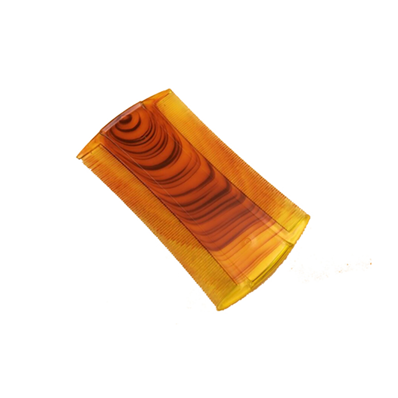仿琥珀梳子